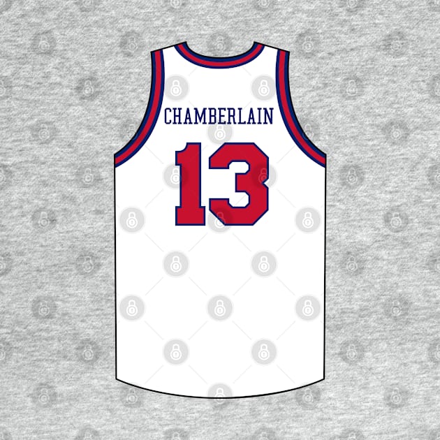 Wilt Chamberlain Philadelphia Jersey Qiangy by qiangdade